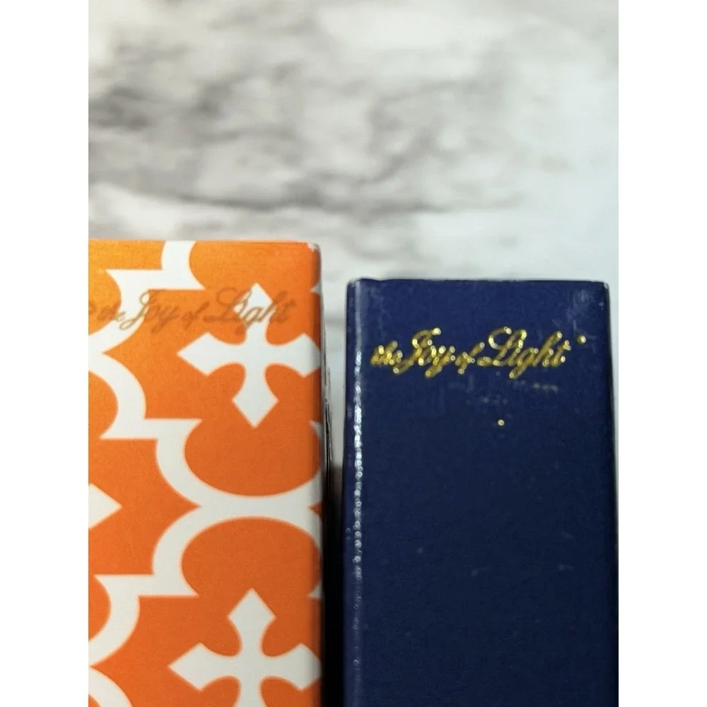 2-THE JOY OF LIGHT MATCH BOXES W/‎ MATCHES 4